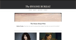 Desktop Screenshot of bygonebureau.com