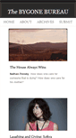 Mobile Screenshot of bygonebureau.com